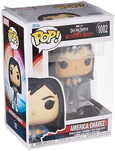 Funko Pop Marvel: Doctor Strange in The Multiverse of Madness - America Chavez 60920 Multicolore Funko Pop Marvel: Doctor Strange in The Multiverse of Madness - America Chavez 60920 Multicolore | Pop Marvel | 3 Funko Pop Marvel: Doctor Strange in The Multiverse of Madness - America Chavez 60920 Multicolore | Pop Marvel