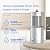 Waterdrop Gravity-fed Water Filter System, with Upgrade 3 Black Carbon Filters and Metal Spigot, 9000 Gallon Longer Lifespan and 150% Faster Flow, King Tank Series, 2.25G