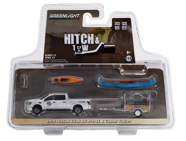 2019 Nissan Titan XD Pro-4X with Canoe Trailer Canoe & Kayak