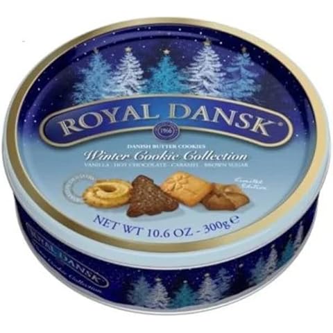 Royal Dansk Holiday Cookie Tin Cover