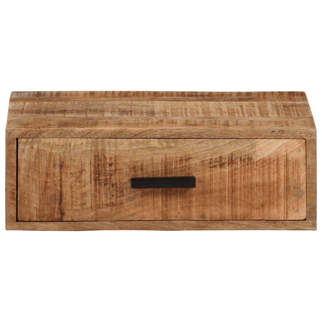 Hothingwell Ścienny stolik nocny 40x30x13,5 cm lite drewno mango