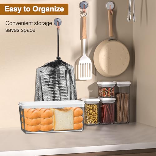 Image of Kiss Core Upgrade Pull Out Bread Slicer for Homemade Bread with Bread Box | Foldable Bread Slicing Guide Removable Cutting Board Slice Evenly Bread cutter slicer Suitable for Bread Making Supplies