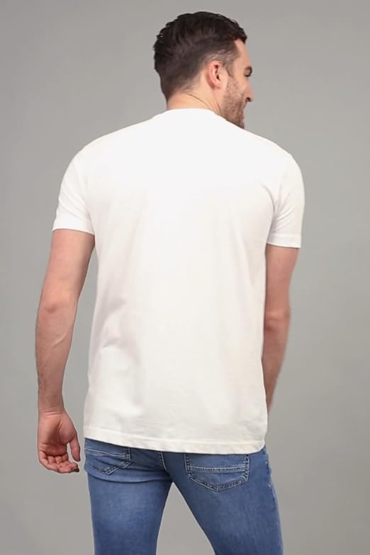 10-pack extra lange heren T-shirts met ronde hals M3000 Wit