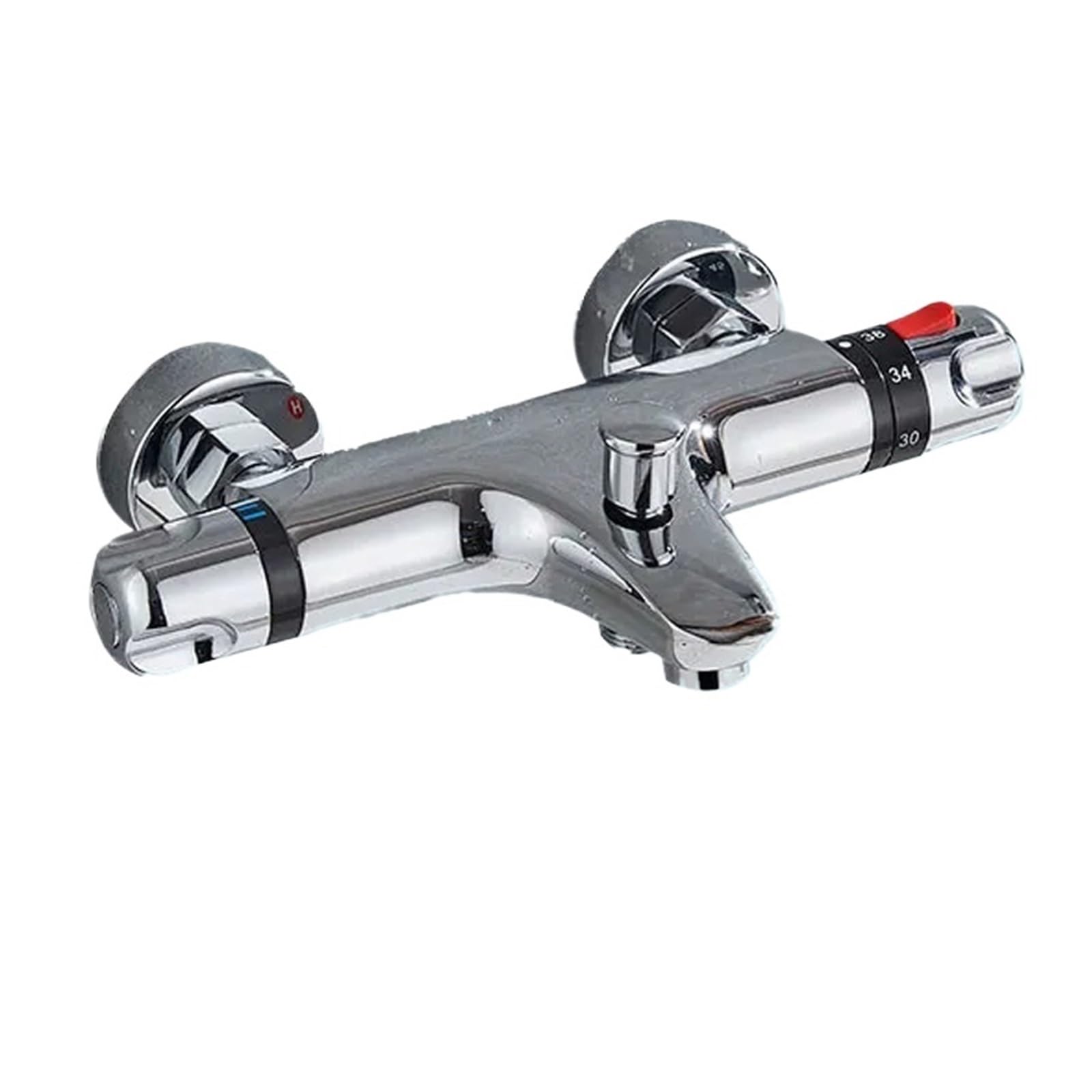 Thermostatic Shower Faucets Bathroom Thermostat Mixer Tap Hot and Cold Bathroom Mixer Mixing Valve Bathtub Faucet Accessories(TypeD)