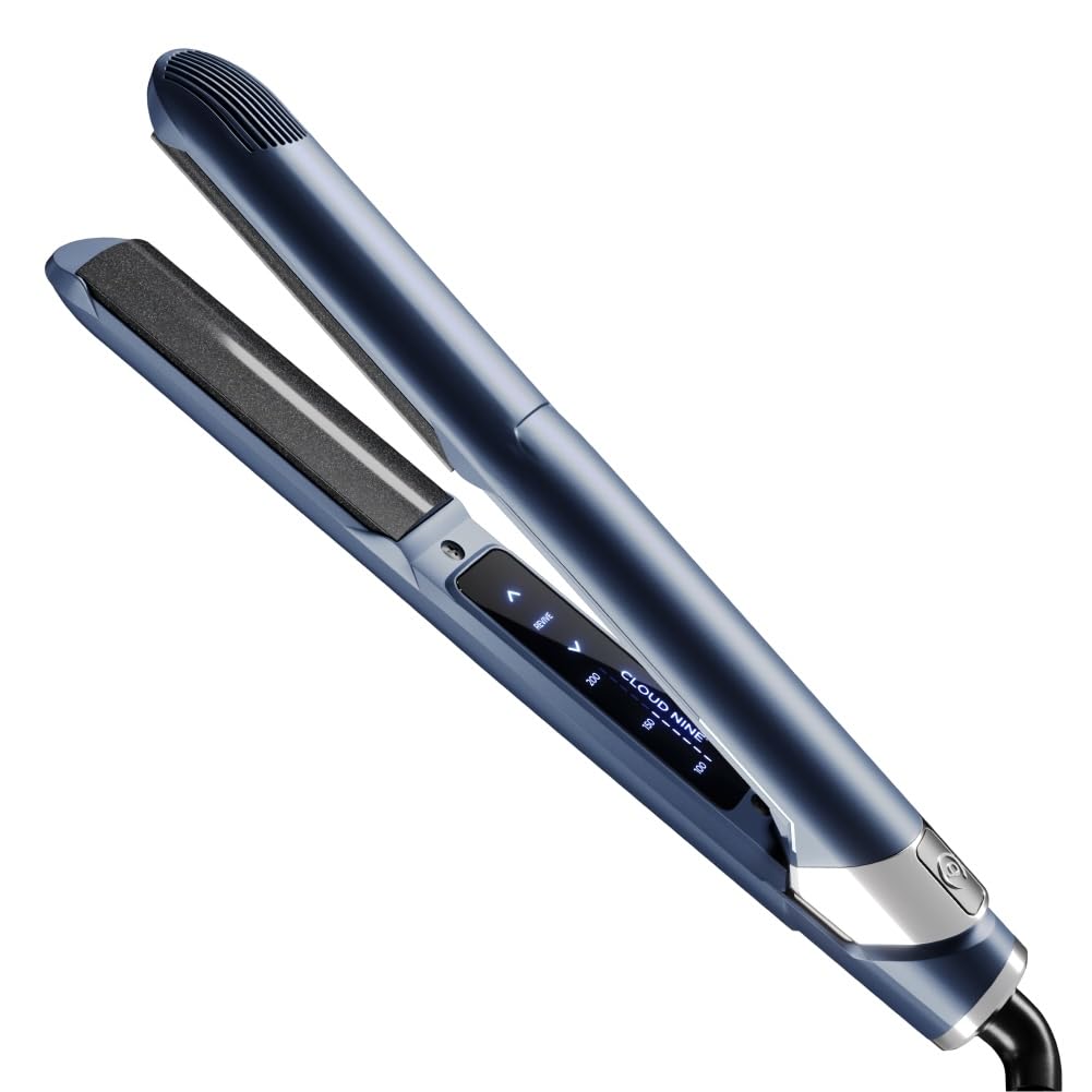 Cloud Nine 2-in-1 Contouring Original Iron Glätteisen – Haarglätter & Lockenstab mit gebogenen Sericite®-Platten, Revive Mode® & 11 Temperatureinstellungen (100–200 °C) – Für gesundes Styling