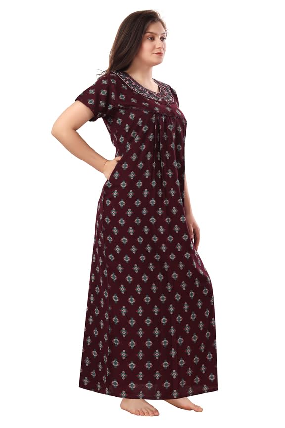 Image of Soulemo Women's Printed Alpine Nighty 1656