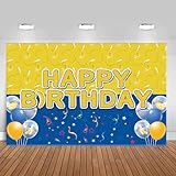 5x3ft Cartoon Banana Theme Birthday Party Backdrop Banner, Yellow Cartoon Photography Background Party Decoration