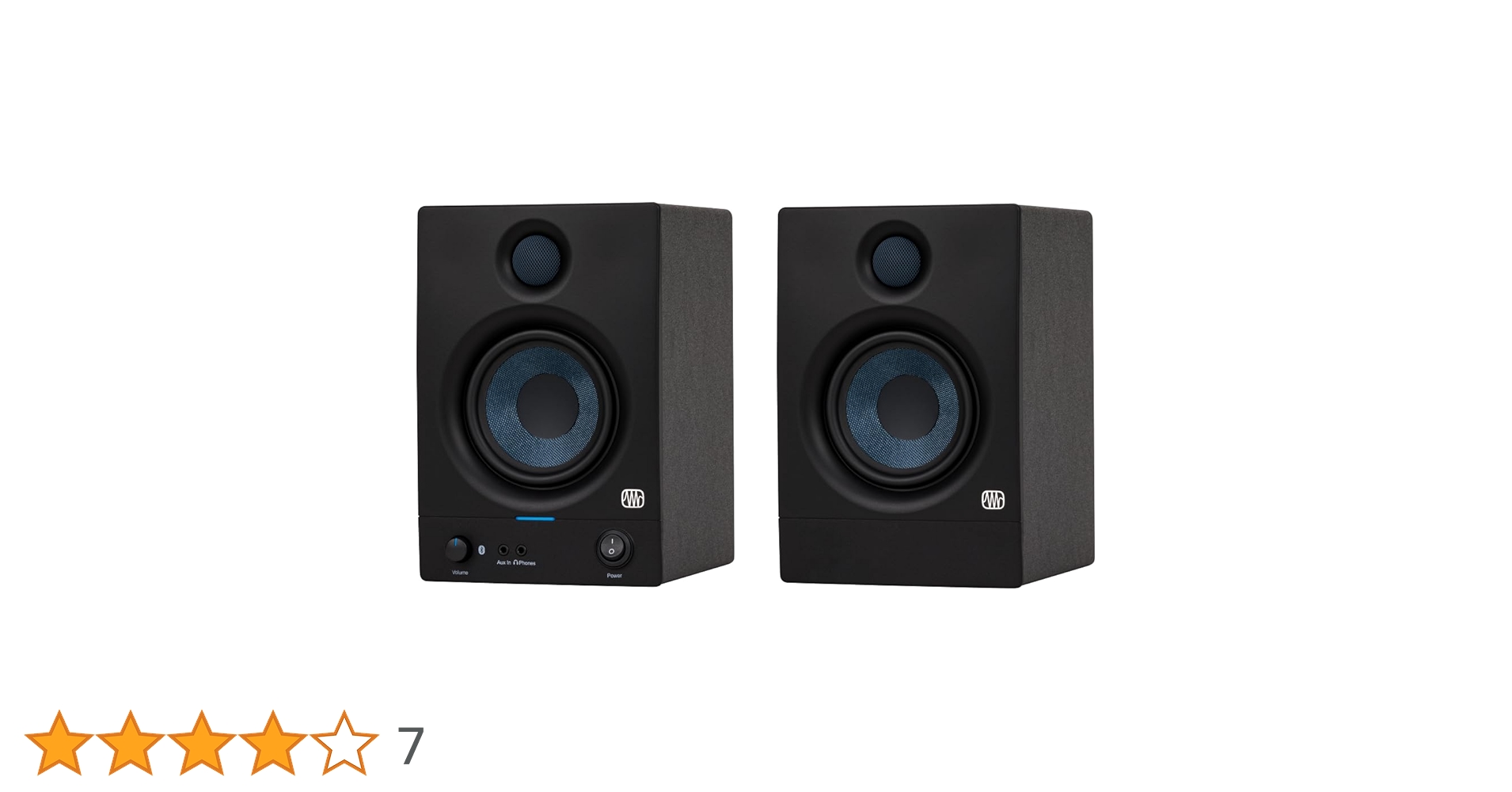 PreSonus ERIS E4.5 スピーカー ブラック　ペア PreSonus Eris 4.5BT (1ペア) モニタースピーカー Bluetooth