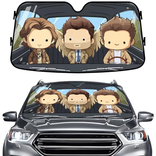 GENANY Windshield Sun Shade 55x30 Inches