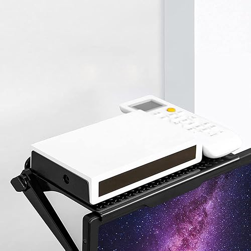 Miniatura 3 de Hniuyun Estante superior de 2 piezas para monitor de pantalla de TV para teléfono móvil, monitor de computadora, cajas de medios, TV de pantalla