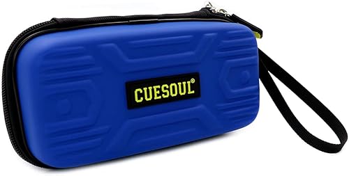 CUESOUL BEAST - Estuche para dardos azul - Lleva tu mundo en un estuche de dardos XL