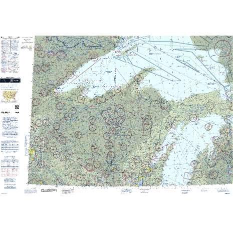 FAA Chart: VFR Sectional GREEN BAY miniatura 1