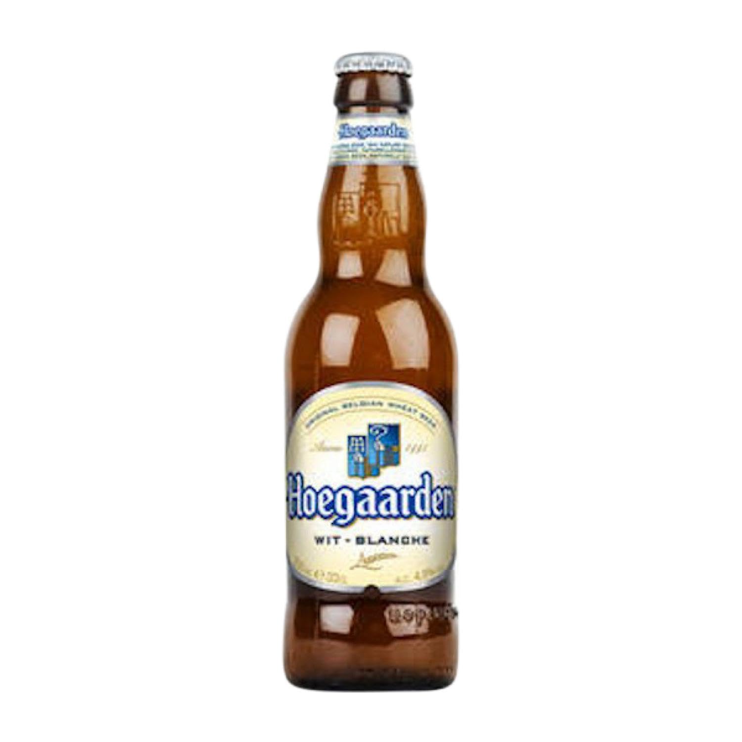 Cerveza Caja de 24 unidades Hoegaarden Botellín Tercio 33 cl