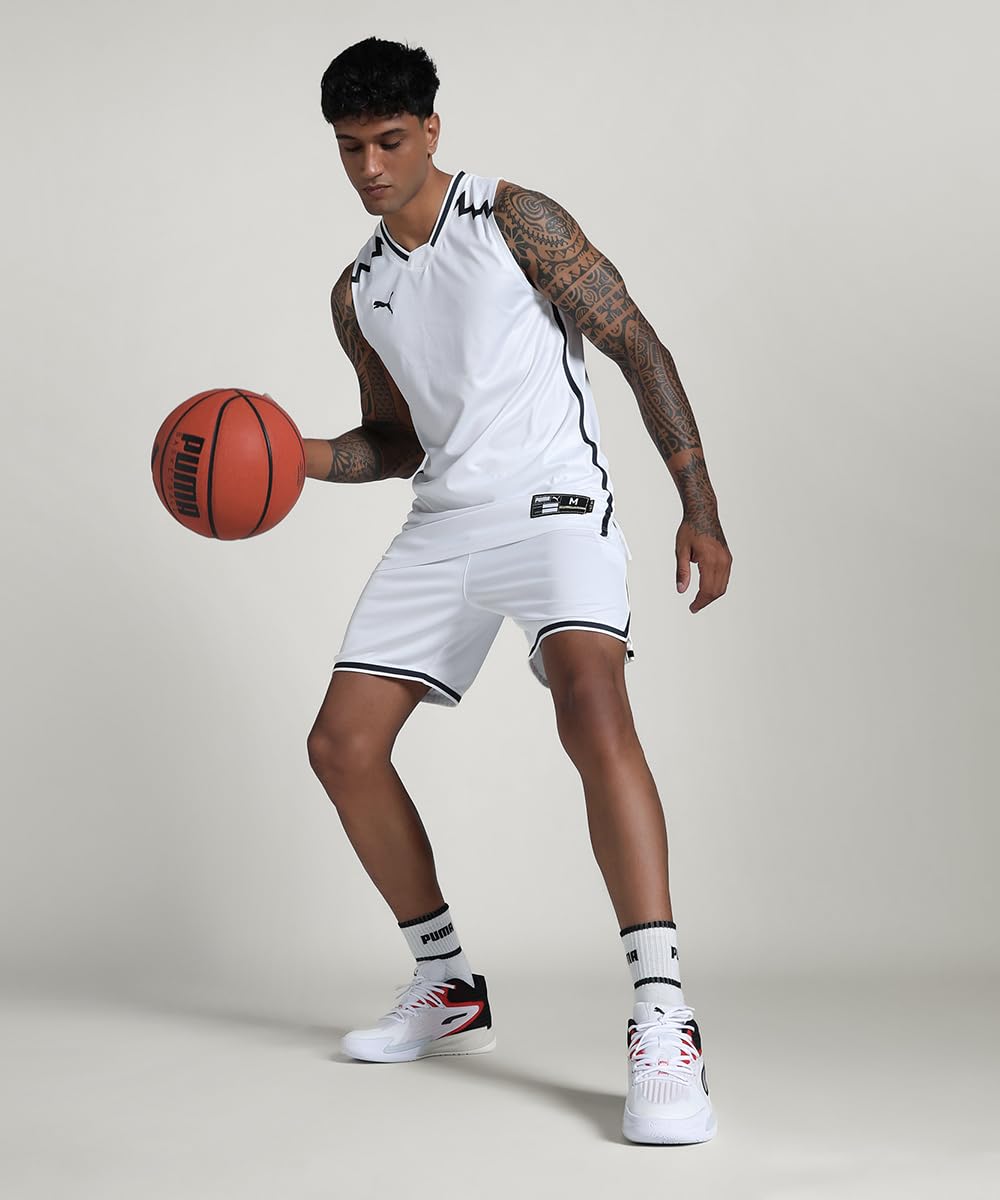 PUMA Herren Hoops Team Basketballtrikot