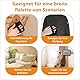 Vauki Tierhaarentferner handschuh, Fellmagnet Handschuhe für Katzen & Hunde, 2 Stück, statische Handschuhe zum Entfernen von Tierhaaren,Bürstenwerkzeug für Couch, Möbel, Teppich, Autositz