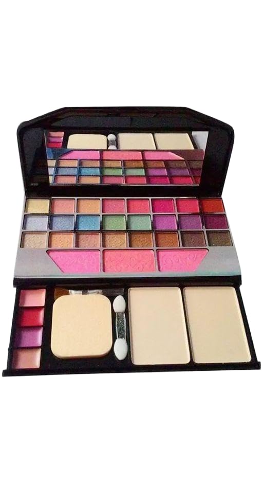 Professional 18-Color Shimmer & Matte Eyeshadow Palette | Highly Pigmented Waterproof Eye Makeup Kit | GR_36-image-48