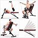Imagen de ManiBoom Banco Musculación PLEGABLE Multifuncional con 7 Posiciones Ajustable CARGA 250kg