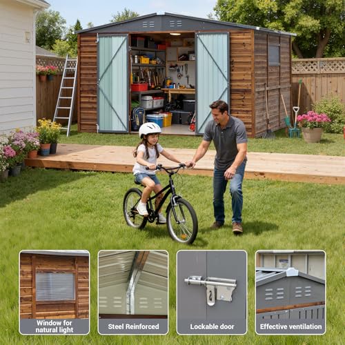 Backyard Storage Shed 8x10