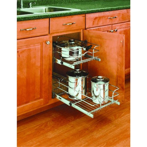 Rev-A-Shelf 2-Tier Pull-Out Cabinet Organizer
