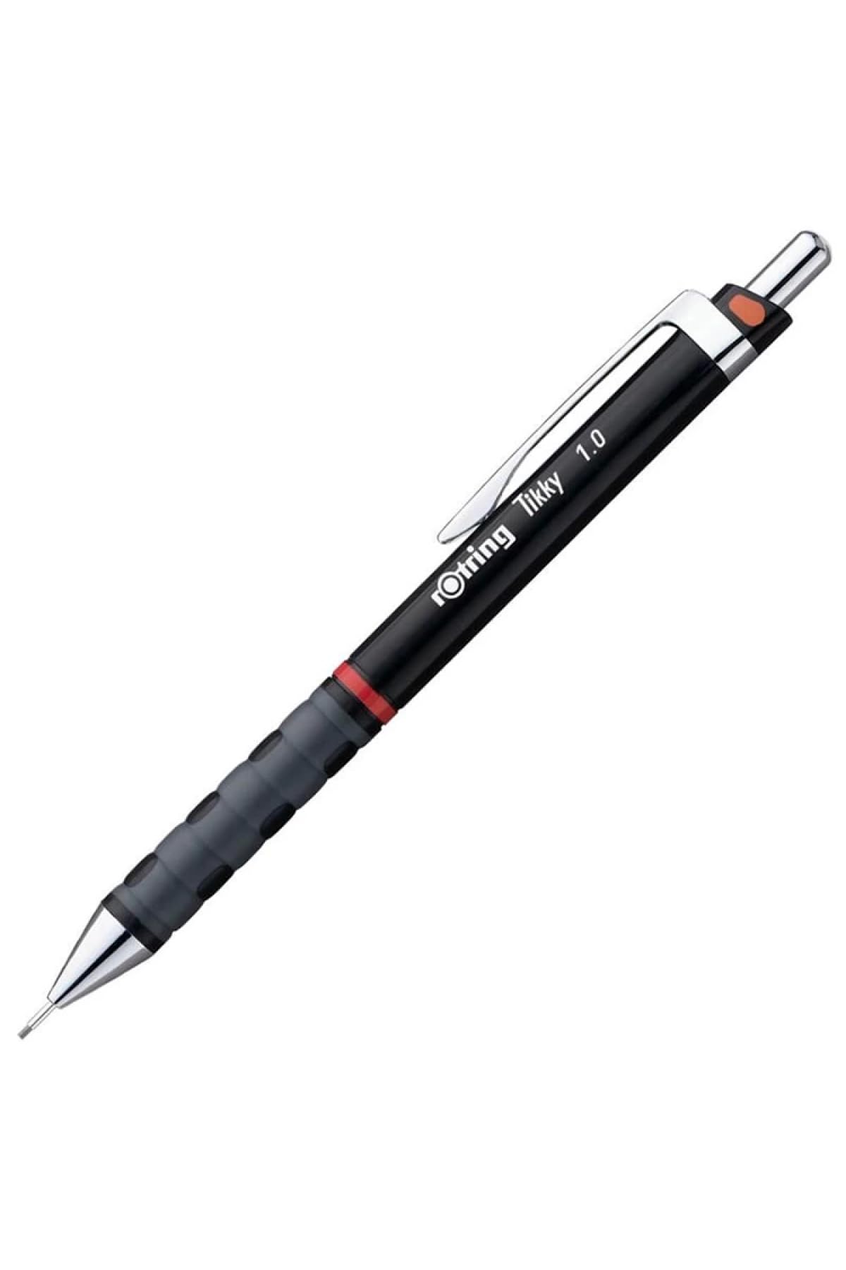 Rotring Tikky RD - Portaminas (1 mm, HB), color negro