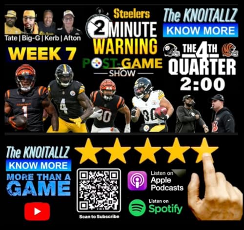 2-Minute Warning Postgame Podcast: Week 7 Steelers vs Bengals
