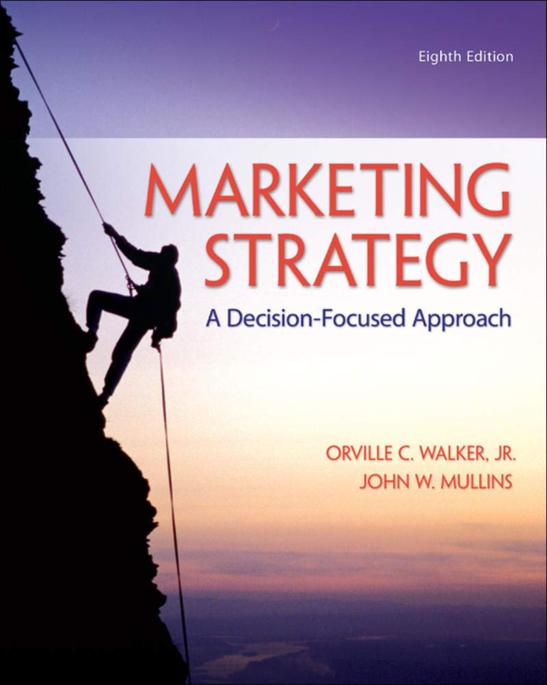 Buy Marketing Strategy: A Decision-Focused Approach (IRWIN MARKETING) — BookShops.in