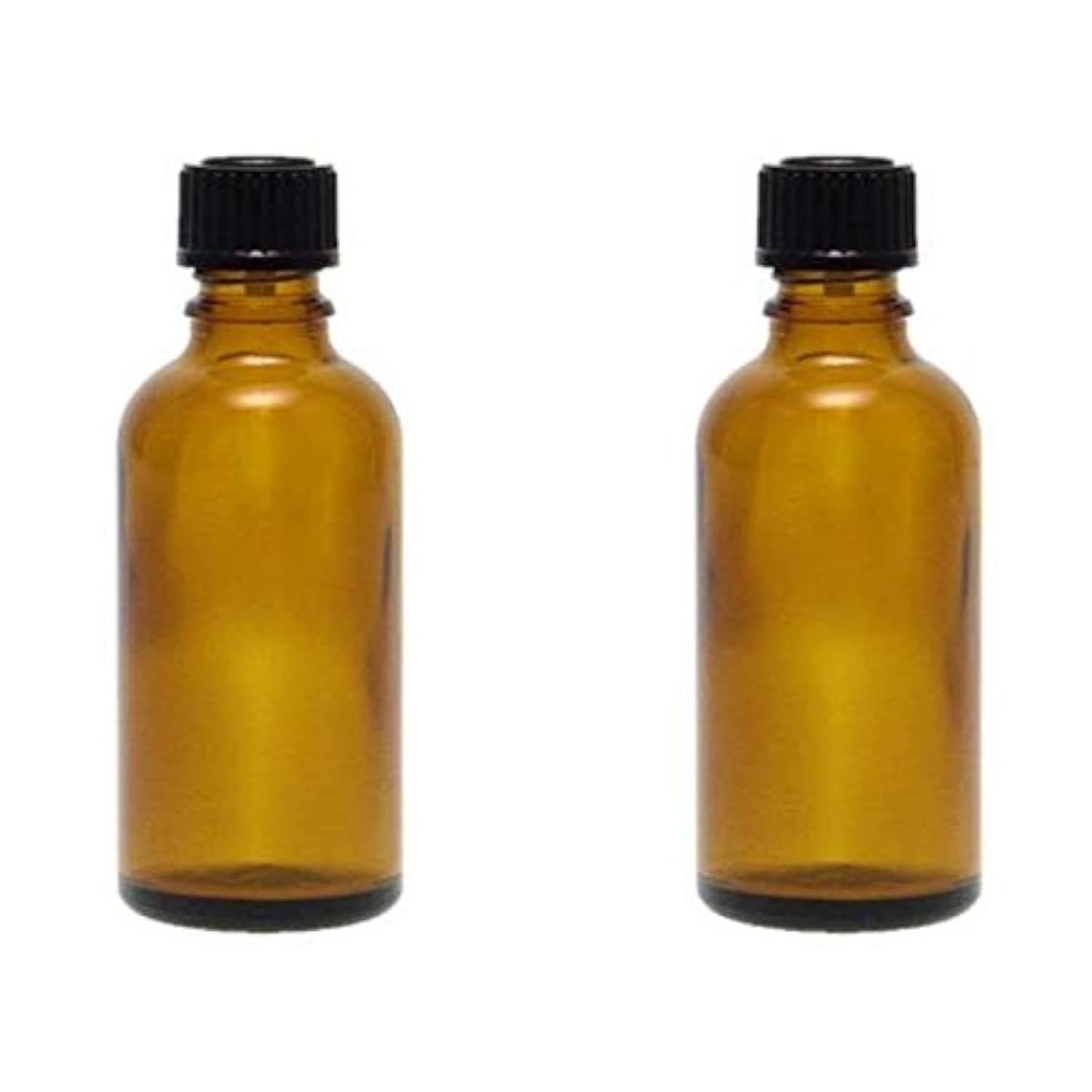 2 x butelka z zakraplaczem 50 ml, butelki medyczne z brązowego szkła, wyprodukowane w Niemczech, nie zawiera BPA, w zestawie etykiety do opisywania