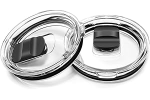 Lifetime Tumbler Lids for Yeti -2-Pack Replacement Lids fit for Most 20oz...