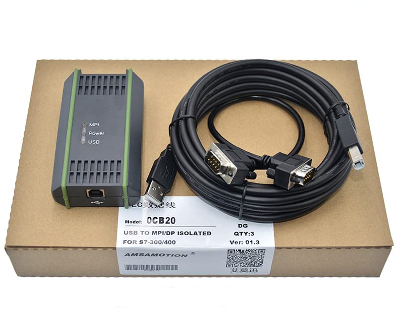 Applicable 6ES7 972-0CB20-0XA0 6ES7972-0CB20-0XA0 PLC Programming Cable S7-200/300 Data Cable MPI Download Cable Isolated Cables