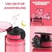 Luyiilo Kinder-Trinkflasche 0,5l, BPA-Frei, Fruchteinsatz, Spülmaschinenfest, perfekt für Schule, Kindergarten, Sport, Rosa