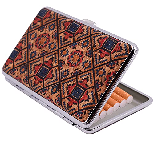 CORKCHO Zigaretten Box, Cigarette Case, Kork Tabak Aufbewahrungsfach, Verantwortungsvoll für die Umwelt, Große Zigaretten Box für 14 Zigaretten, Perfekt zum Verschenken Cover