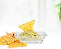 Vista 4 de Kingrol 150 platos de postre de plástico, mini mini platos cuadrados desechables para postres, aperitivos, salsas, degustaciones