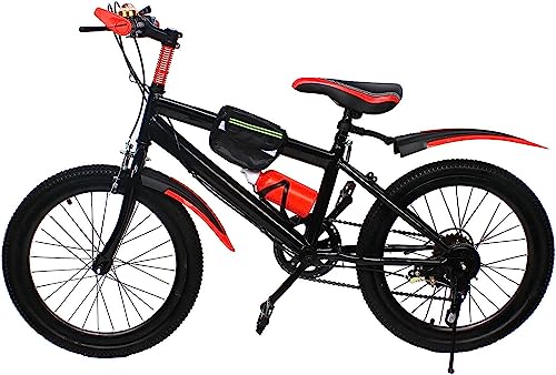 OUKANING 20 Zoll Kinderfahrrad - 7 Gang MTB Für Jungen Und Mädchen