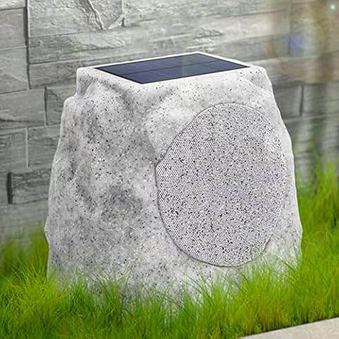 Bluetooth Speaker Solar Gartenleuchte 8-Farbiges RGB-Dimm-Farbwechsel-wasserdichtes Design Cover