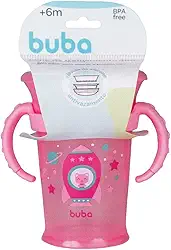 Buba Copo De Treinamento 360 C0M Alca - Rosa Buba Rosa
