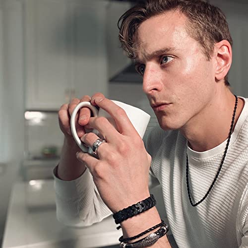 Mens Moissanite Wedding Band 925 Sterling Silver Ring For Men 2cttw D Color VVS1 Clarity Brilliant Round Cut Promise Rings for Him Size 8-133