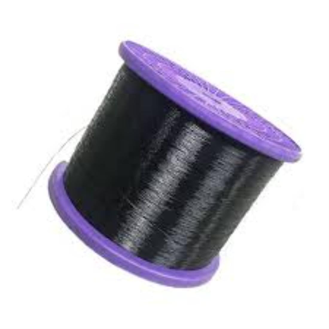 Nylon Mono Filament Invisible Thread Spool (Black )
