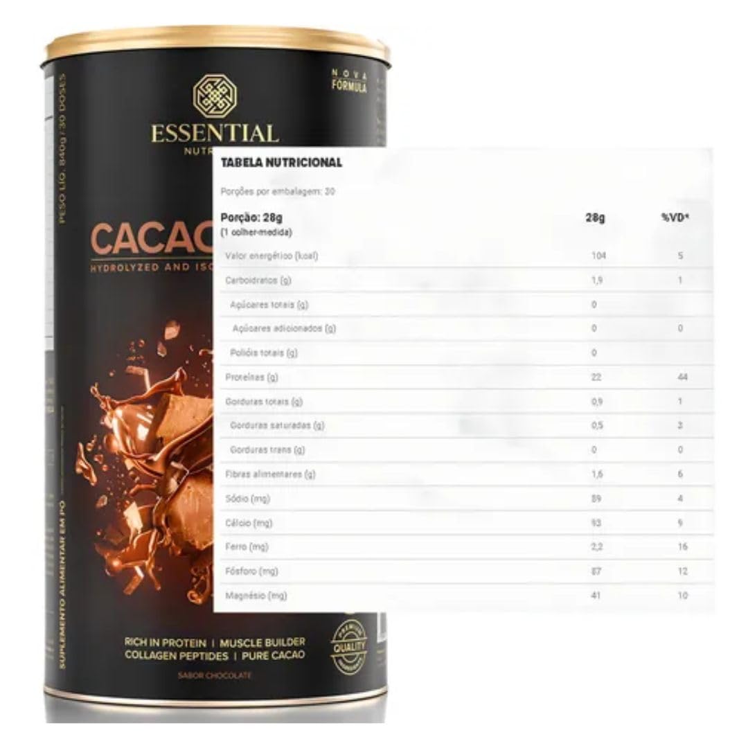Kit Cacao Whey 840g + Creatine Action Gummy 60un Sabor Maçã Verde – Essential em promoção! Veja a oferta e mais achadinhos de Vitaminas & Suplementos 4 Hoje é o melhor dia para comprar Kit Cacao Whey 840g + Creatine Action Gummy 60un Sabor Maçã Verde – Essential com aquele preço maroto! Promoção! Aproveite a oferta! 4