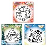 ノブカンパニー マジックねんどクリスマス柄3種セット(ハッピーリース/ハッピーツリー/ハッピースノーマン)MS1012-SET