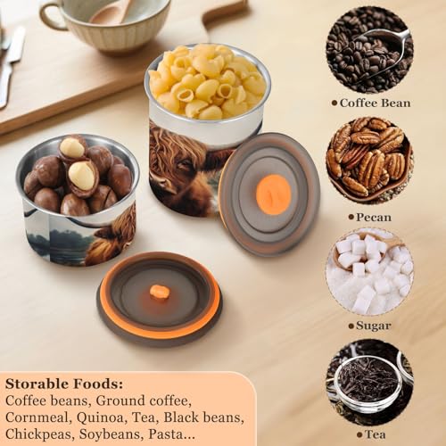 Envase de acero inoxidable para café, 17oz, hermético miniatura 5