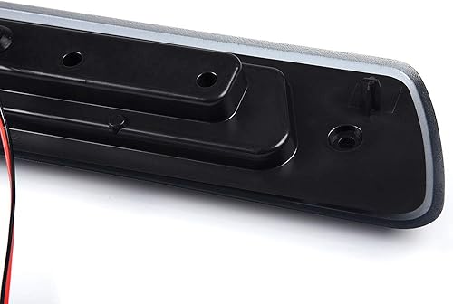 Miniatura 7 de GRAND ORANGE Tercera luz de freno trasera compatible con Ford F150 2009-2014 de montaje alto, lente ahumada, lámpara de carga trasera, luz de parada