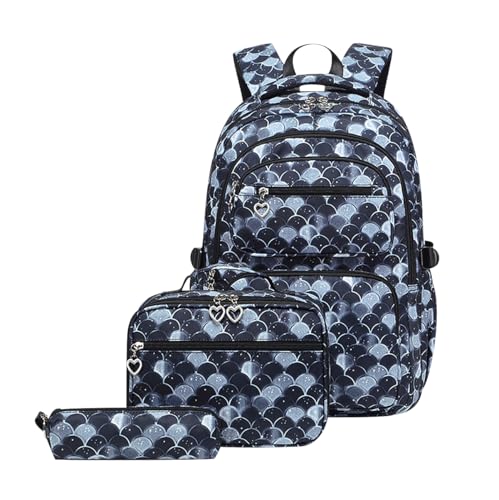 Zaini Scuola Elementare Zaino Primaria Media Superiore Ragazza Scolastico Università Liceo Scuole Scolastici Superiori Zainetto Per La Secondaria nero