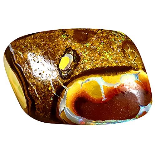 Opale Koroit australien boulder, pierre précieuse naturelle 8.41 ct pour cadeau d'exception