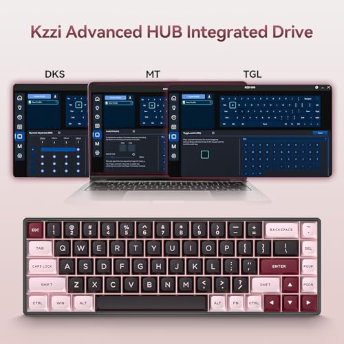 Teclado Gamer G68 Conectividad USB-C Compacto 60% miniatura 6