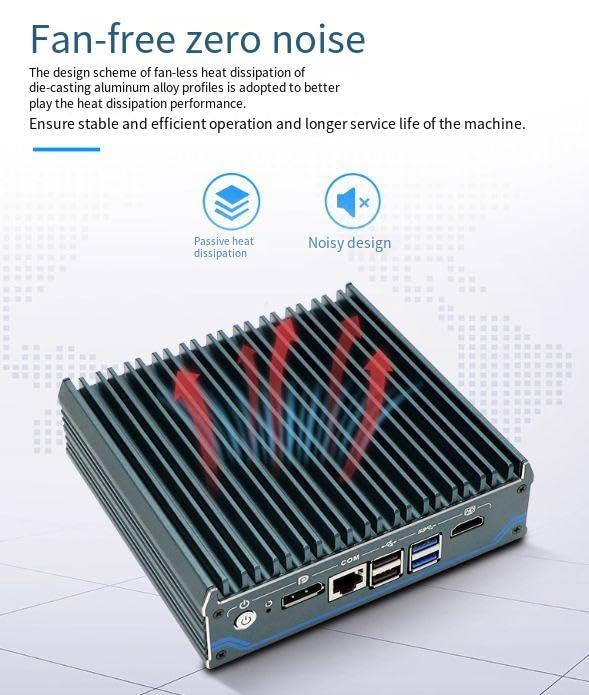 4 *10G SFP+ ファイアウォール mini PC Amazon.co.jp: HKUXZR ファイアウォールアプライアンスミニPC、Intel