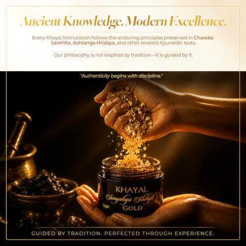 Image of Khayal Suryatapi Pure Himalayan Gold Shilajit Resin | Shilajeet | Natural Energy, Stamina & Vitality Support | For Men & Women (15 gm Gold)