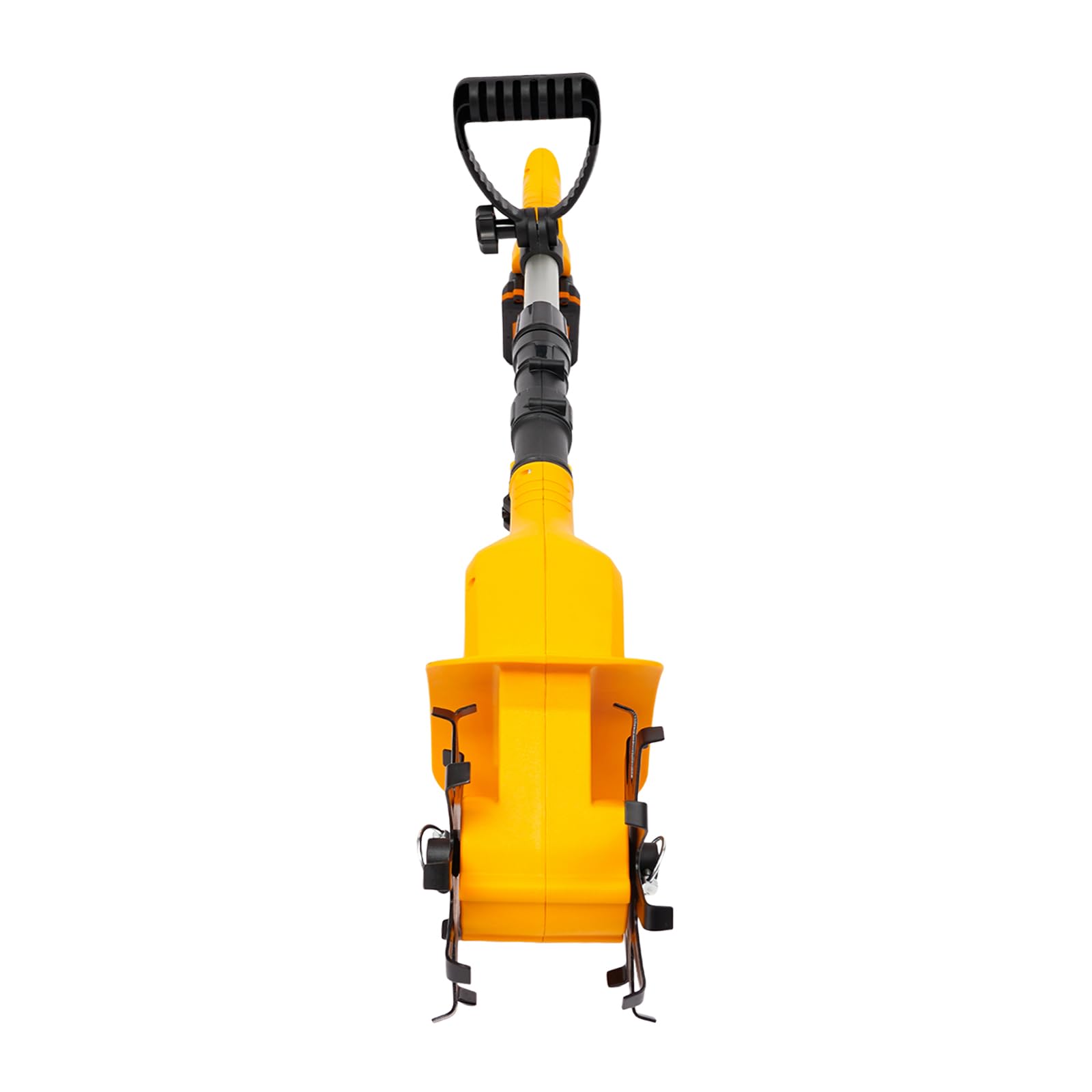 Motobineuse elettrica senza fili 250r/min rotavator Motobineuse elettrica da giardino, lunghezza regolabile 97-117 cm, per aratura, inversione, scavare