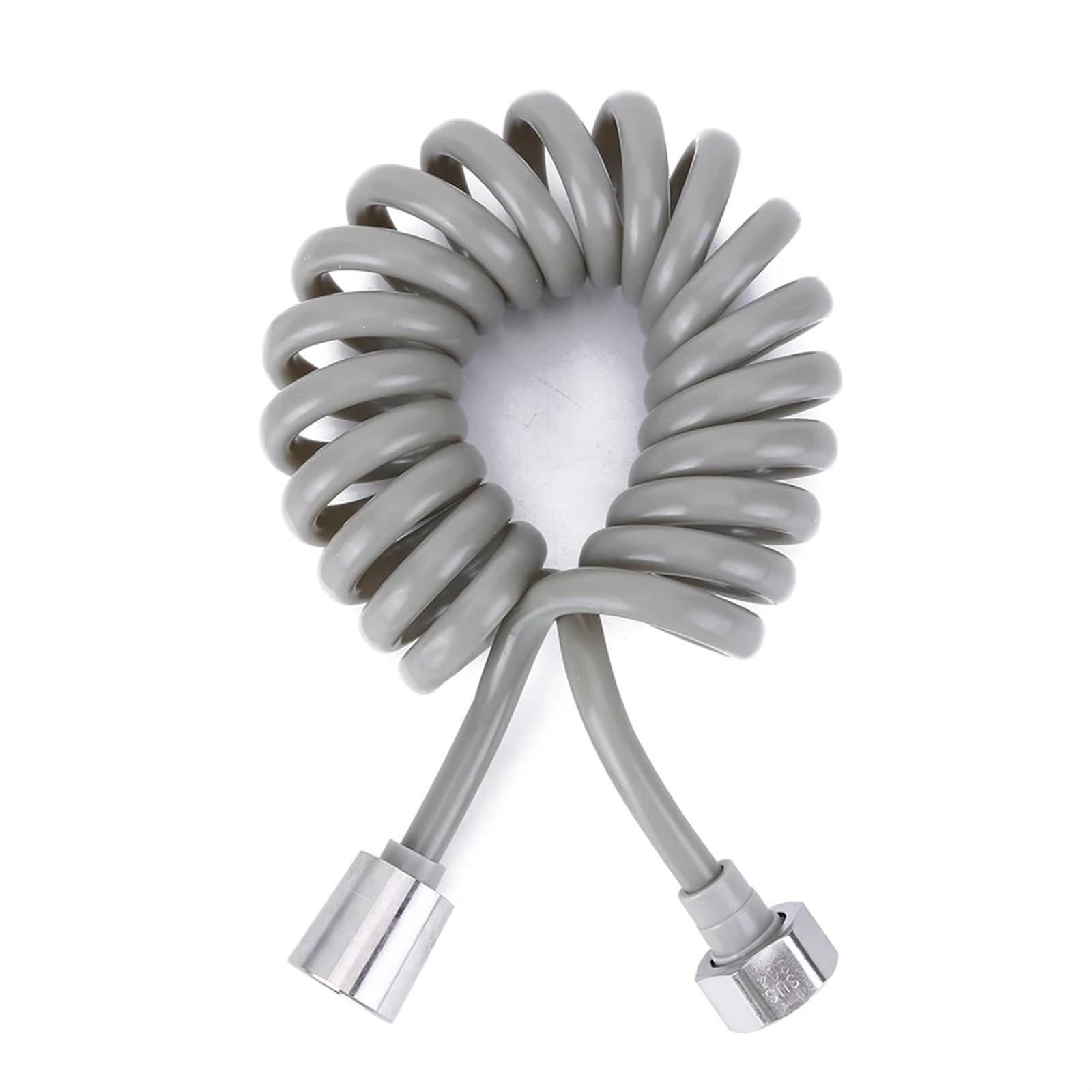 Lot de 5 tuyaux de douche à ressort pour téléphone - 2/3/5 m - Flexible à ressort - Tuyau souple - Accessoires de salle de bain (2 m, 4 pièces)