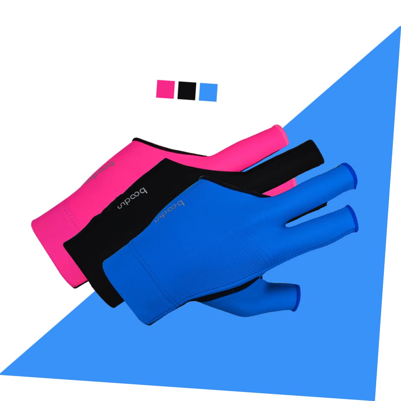 GLEAVI - Finger Billiard Glove Elastic Breathable Snooker Glove for Enhanced -Resistant Design Comfortable