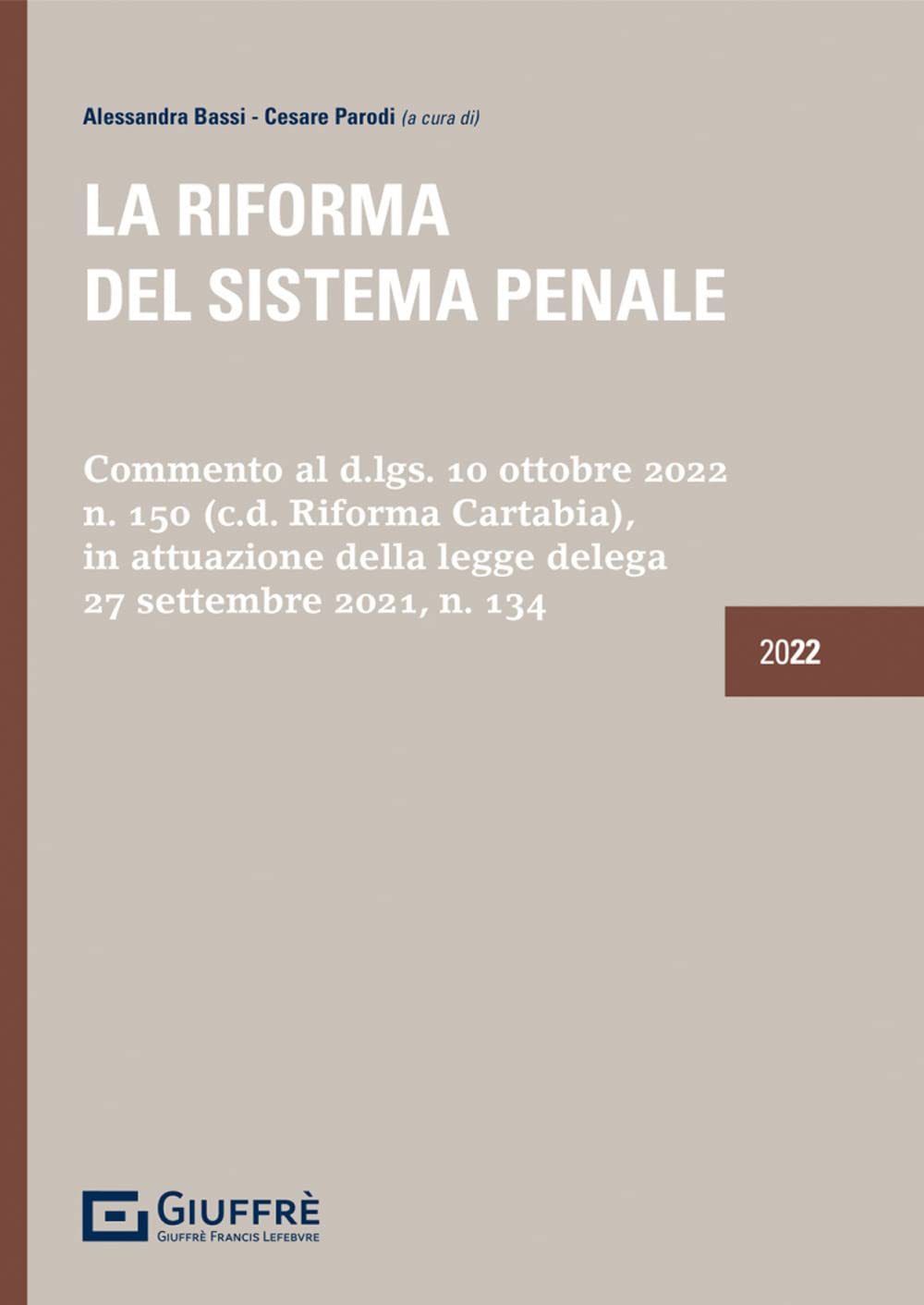 Riforma del sistema penale